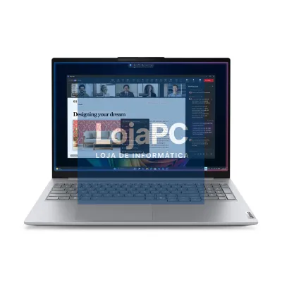 Lenovo ThinkBook 16 Gen 9 - Intel® Core™ Ultra 7 355, 16" WUXGA Non-Touch, W11Pro, 32.0GB, 1x512GB SSD, BT 5.4,Wi-Fi 7 2x2 BE, 100/1000M Ethernet, FPR, 65W, Luna Grey