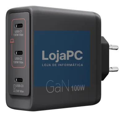 Lenovo Multi-Port USB-C 100W GAN Charger