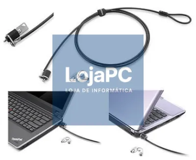 Lenovo Security Cable Lock - Quanto mais comprar maior é o desconto !
