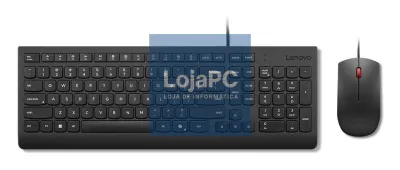 Lenovo Essential Wired Combo Keyboard and Mouse (Portugese 163) - Quanto mais comprar maior é o desconto !