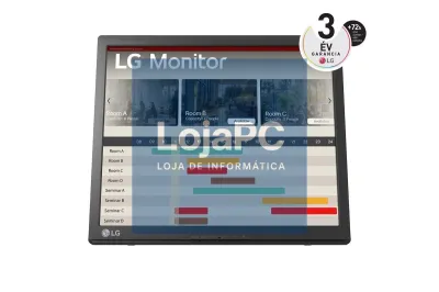 LG 17BR30T-B - Monitor 17" TOUCH, Resolução: 1280 x 1024