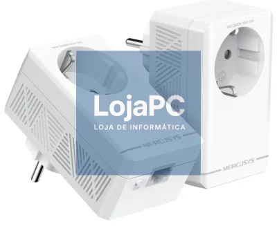 Mercusys AV1000 Gigabit Passthrough Powerline Starter Kit