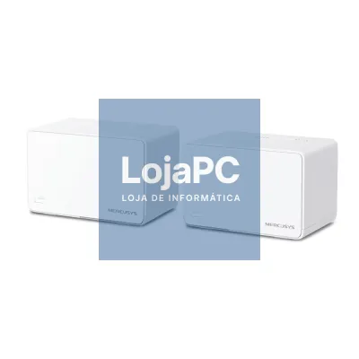 Mercusys HaloH80X-2-pack - 2 unidades AX3000 Whole Home Mesh Wi-Fi 6 System