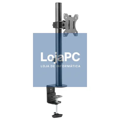 Napofix Suporte de Secretária para 1 Monitor 13" > 27" - VESA: 75x75/100x100, Rotação: 360º, Peso max.: 8Kg, Sistema de arrumação de cabos integrado