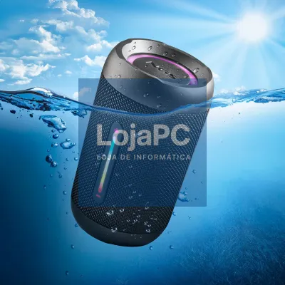 NGS IPX7 Waterproof 20W BT Speaker USB INPUT, LED Lights