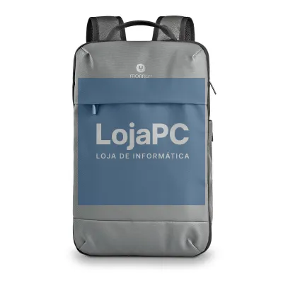 NGS Mochila para Portátil expansível até 14" cinzenta