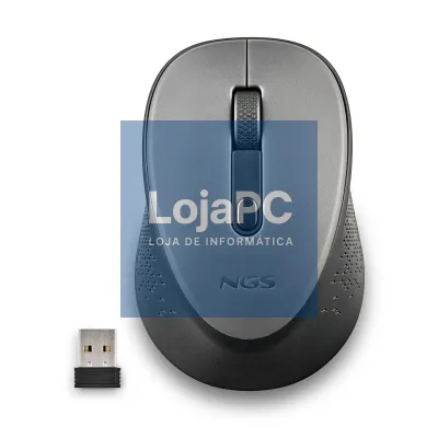 NGS Rato Wireless Silent Mouse 2.4GHZ - Gray
