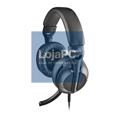 NGS USB-C Stereo Headset with Volume Control and USB Adaptor