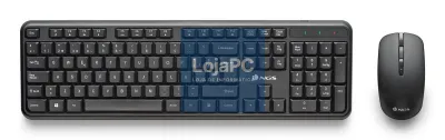 NGS Multimedia Wirelss Keyboard + Mouse Set. Silent Keys