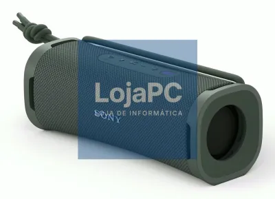 Sony SRS-ULT10H - Coluna BT portátil, até 12h de autonomia da bateria, com um modo de potenciação de graves, submergível até 1m e resistente a impactos. Cor: cinza esverdeado.