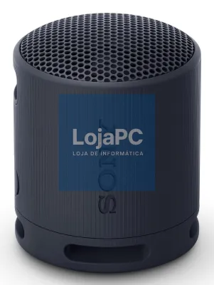 Sony SRS-XB100B - Coluna portátil com Bluetooth SRS-XB100, autonomia da bateria até 16h, resistente à água e ao pó (IP67), adequada para uso no exterior e ótima para viagens. Eco-friendly. Cor: Preto