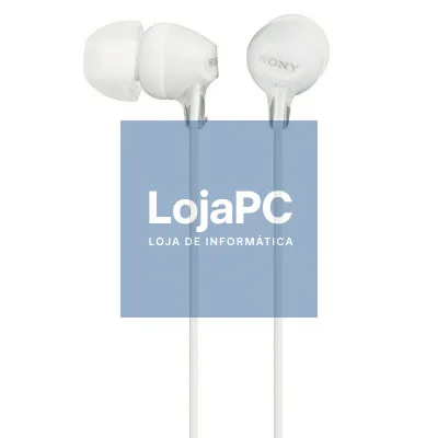 Sony MDR-EX15LPW Branco - Auscultadores de tipo auscultador fechado