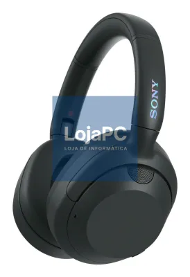 Sony WH-ULT900NB - Auscultadores Headband BT com NC ativo, até 30h de autonomia da bateria e carregamento rápido, dois modos de potenciação de graves ULT e ligação multiponto. Cor: preto.
