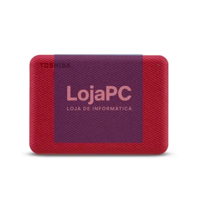 Toshiba Disco Externo Toshiba 2.5" 4TB CANVIO ADVANCE Red