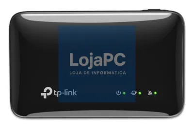 TP-Link Wi-Fi móvel 4G LTE de 150 Mbps, Modem 4G LTE de 150 Mbps integrado, Wi-Fi 6 300 Mbps a 2,4 GHz, 4G Cat4 150/50 Mbps, Bateria recarregável de 2400 mAh (não removível), 1 porta Type-C,