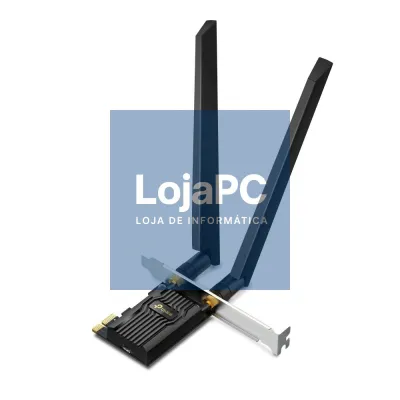 TP-Link AXE5400 Tri-Band Wi-Fi 6E Bluetooth PCI Express Adapter - 2× High Gain Tri-Band External Antennas