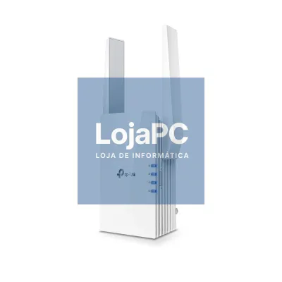 TP-Link AX1500 Wi-Fi 6 Range Extender, Broadcom 1.5GHz Tri-Core CPU, Wall Plugged, 2 external antennas, 1 Gigabit Port, 1201Mbps at 5GHz + 300Mbps at 2.4GHz, Range Extender/AP mode, WPS, Downlink and
