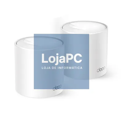 TP-Link DecoX10 2 pack - Composto por 2 unidades AX1500 Whole Home Mesh Wi-Fi 6 System, 300 Mbps at 2.4 GHz + 1201 Mbps at 5 GHz, Internal Antennas, 2× Gigabit Ports (WAN/LAN auto-sensing)