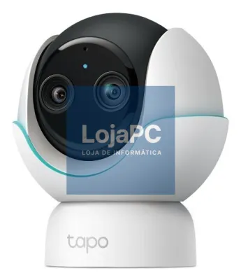 TP-Link Câmara inteligente para bebés com lente dupla, 2K QHD (2560x1440) e 1080p (1920×1080), 2,4G/5GHz, Bluetooth 5.0, 360º horizontal, lente dupla, panorâmica/inclinação, deteção inteligente por IA
