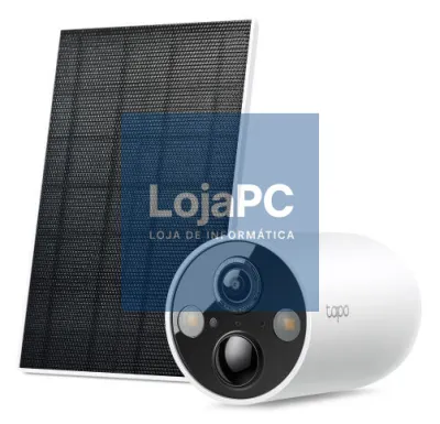 TP-Link Solar-Powered Security Camera Kit - 2K QHD (2560x1440), 2.4 GHz, 10000mAh rechargeable lithium-ion battery, Solar panel (5.2V, 2.5W)