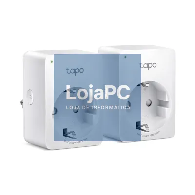 TP-Link Tapo P110 x 2 Mini Smart Wi-Fi Socket, Energy Monitoring, 100-240 V, Max Load 16 A, 50/60 Hz, 2.4 GHz Wi-Fi networking