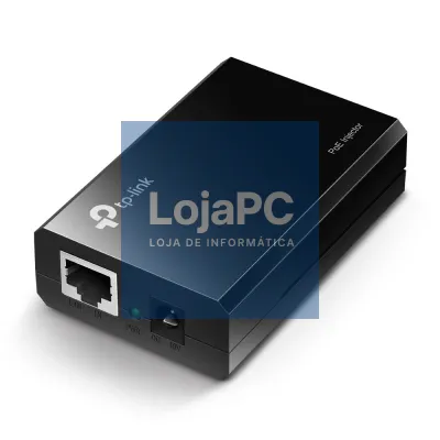 TP-Link - OMADA PoE Injector Adapter, IEEE 802.3af compliant, Data and power carried over the same cable up to 100 meters, plastic case, pocket size, plug and play