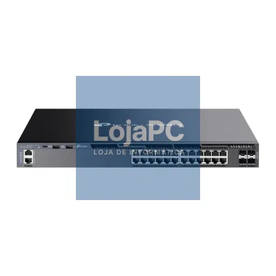 TP-Link - OMADA Omada 24-Port Gigabit Stackable L3 Managed Switch with 4 10GE SFP+ Slots