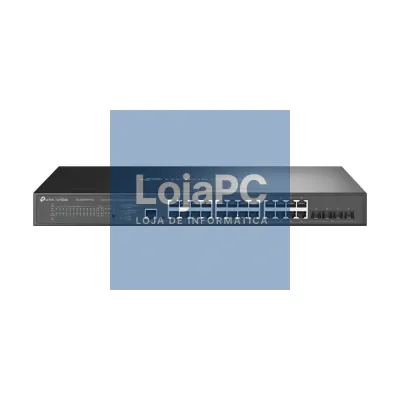 TP-Link - OMADA JetStream™ 24-Port 2.5GBASE-T and 4-Port 10GE SFP+ L2+ Managed Switch with 16-Port PoE+ & 8-Port PoE++