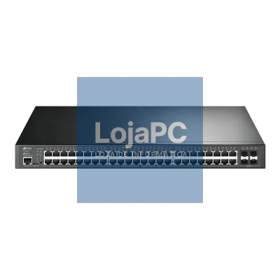 TP-Link - OMADA JetStream™ 52-Port Gigabit L2+ Managed Switch with 48-Port PoE+