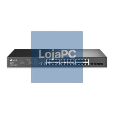 TP-Link - OMADA JetStream™ 24-Port Gigabit L2+ Managed Switch with 4 SFP Slots