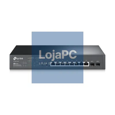 TP-Link - OMADA JetStream™ 10-Port Gigabit Smart Switch with 8-Port PoE+