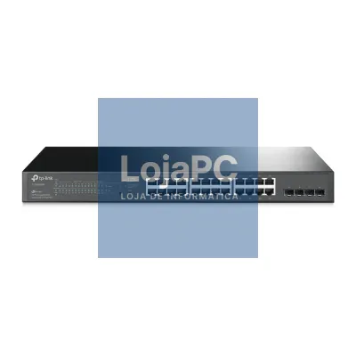 TP-Link - OMADA JetStream™ 28-Port Gigabit Smart Switch with 24-Port PoE+
