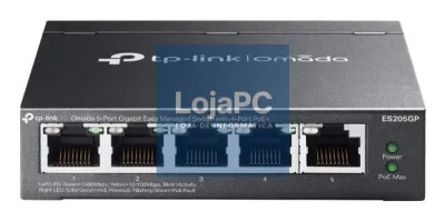 TP-Link - OMADA Omada 5-Port Gigabit Easy Managed Switch with 4-Port PoE+