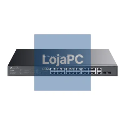 TP-Link - OMADA Omada 28-Port Gigabit Easy Managed Switch with 24-Port PoE+
