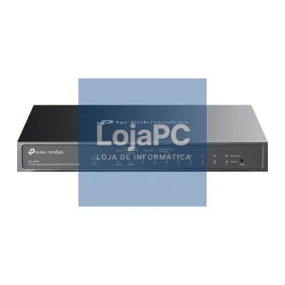 TP-Link - OMADA Omada 10-Port Gigabit Easy Managed Switch with 8-Port PoE+