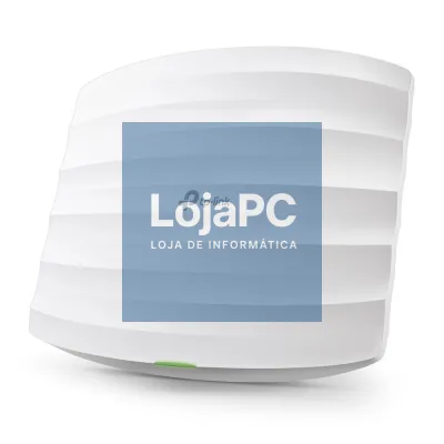 TP-Link - OMADA Ponto de acesso AC1350 de banda dupla para montagem no teto, Qualcomm, 867 Mbps a 5 GHz+450 Mbps a 2,4 GHz, LAN de 1 Gb, 3 antenas internas, MU-MIMO, direcionamento de banda,
