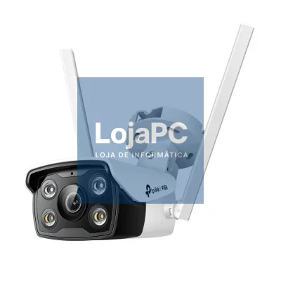 TP-Link - VIGI VIGI C340-W(4mm), 4MP Outdoor Full-Color Wi-Fi Bullet Network Camera