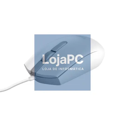 Trust TM-101W Rato ECO c/ fios - Branco