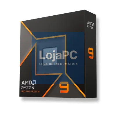 AMD Ryzen 9 9900X 12/24T (4.4GHZ/5.6GHZ,76MB,120W,AM5) BOX, with Radeon Graphics - sem cooler