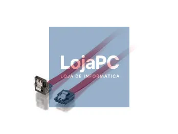 Equip SATA internal flat cable 1.0M com metal latch and angled plug