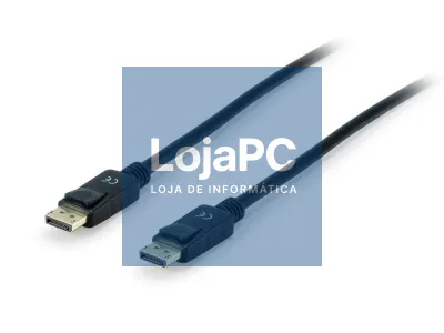 Equip Display Port 1.4 Cable M/M 3,0m, black, with latch