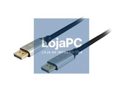 Equip DisplayPort 1.4 Premium Cable, M/M, 2.0m, 8K/60Hz, Aluminum shell
