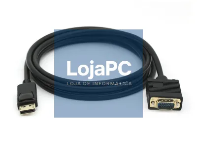 Equip DisplayPort Male to VGA (HD15) Male Cable, 2.0m