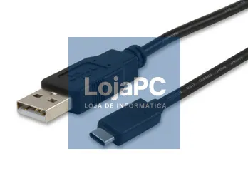 Equip USB 2.0 Cable A->C M/M 1,0m Type C