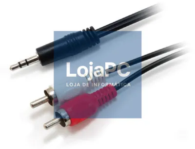 Equip Audio Cable 3.5mm Male to 2 RCA Male, 2.5m