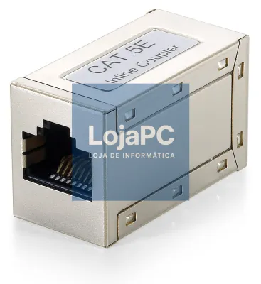 Equip RJ45 Inline Coupler F/F CAT.5 Full Shielded