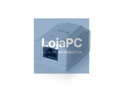 Equip Outlet Box Surface Mount 1-Port UTP Cat.6, white