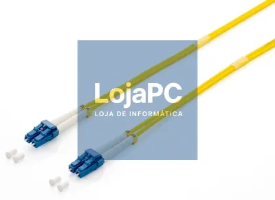 Equip LC TO LC FIBER OPTIC PATCH CABLE, OS2, SINGLE MODE, DUPLEX, 9/125µM, LSZH, 1.0M