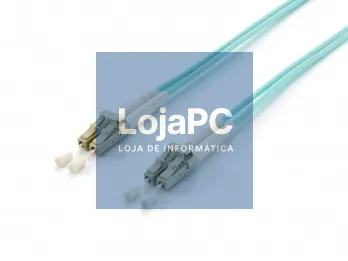 Equip Cabo FO Duplex Jumper LC/LC 50/125µ 5,0m turquoise, OM3, LSOH