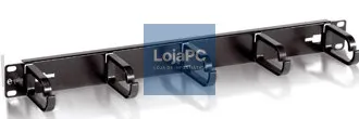 Equip Guia de cabos para panel 19" 1U Preto